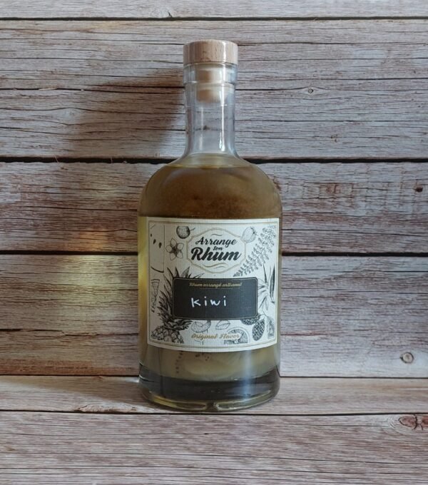 Rhum arrangé au Kiwi de Nouvelle-Aquitaine