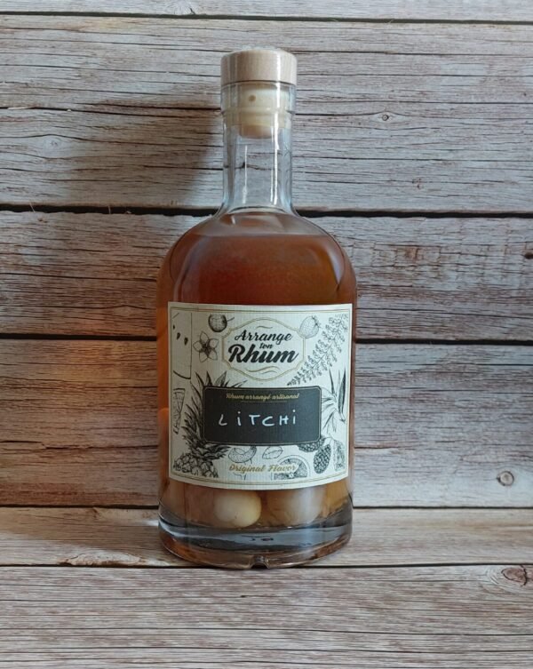 Rhum arrangé au Litchi de la Réunion