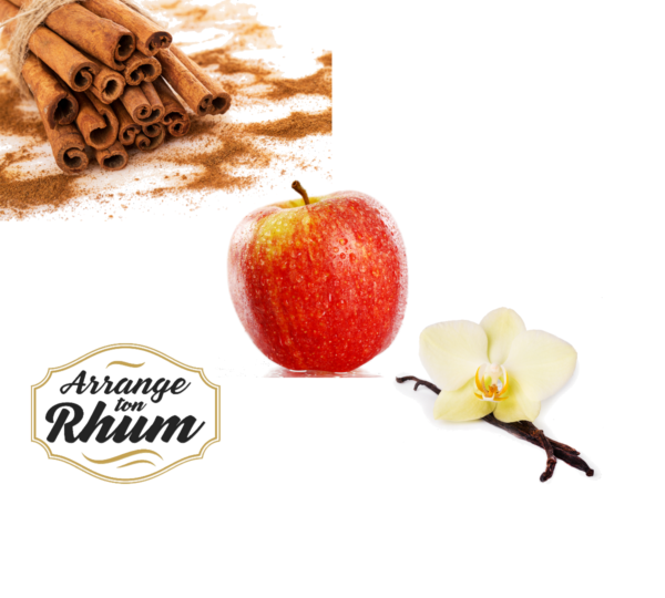 Rhum arrangé à la Pomme à la Vanille et à la Cannelle – Image 2