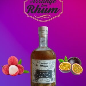 Rhum arrangé au Litchi et au Fruit de la passion