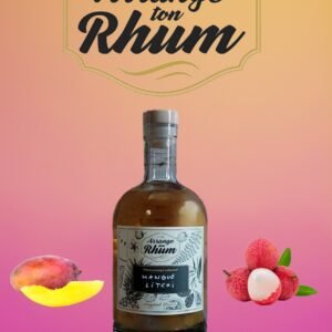 Rhum arrangé à la Mangue et au Litchi