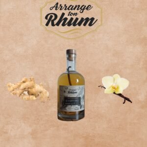Rhum arrangé Gingembre Vanille