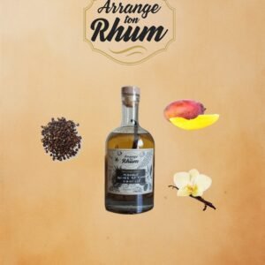 Rhum arrangé à la Mangue, Vanille d'Ouganda et poivre de Timut